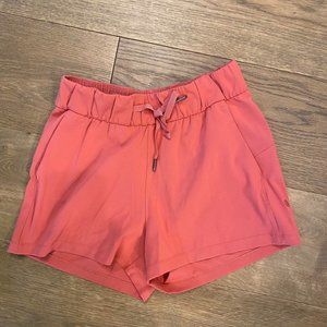 Lululemon High-Waisted Workout Shorts